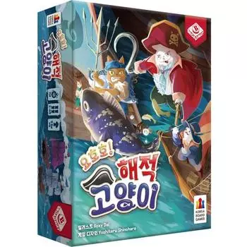 Корейские настольные игры Yohoho Pirate Cat, популярная корейская игра