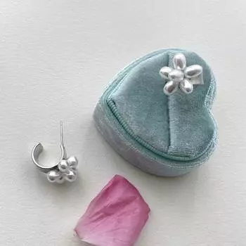 Корейские ретро-серьги-гвоздики с жемчугом, женские изысканные серьги-цветы, нишевые серьги высокого класса с характером, новые copper