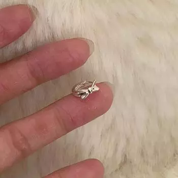 Корейские серьги-пряжки с бантом, женственные, модные, простые, милые, пригородные, серьги