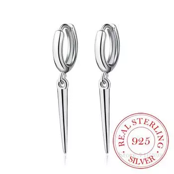 Корейские серьги с геометрическим узором из кристаллов для женщин Серьги из стерлингового серебра 925 пробы Oorbellen Pendientes Модные ювелирные изделия Brincos золотой