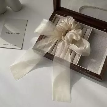 Корейские женские черные белые пряжи банты заколки для волос для женщин и девочек летние заколки для волос заколка для головы модные аксессуары для волос для девочек Size fits all