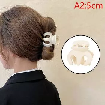 Корейский черный хвостик фиксированный артефакт волосы когти ювелирные изделия аксессуары для волос 3cm чёрный