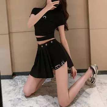 Корейский джазовый стиль, женская сексуальная одежда для ночного клуба DS, ведущая танцевальная одежда, комплект одежды для танцев на пилоне, комплект одежды для выступлений M