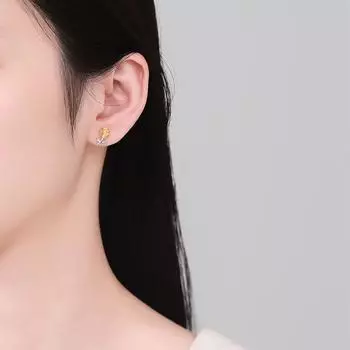 Корейский французский стиль изысканные трехмерные серьги-розы для женщин с простым темпераментом милые литературные серьги