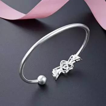 Корейский креативный индивидуальный серебряный браслет для ног, аксессуары S990, серебряный браслет с цирконом, женские популярные модные украшения Adjustable size