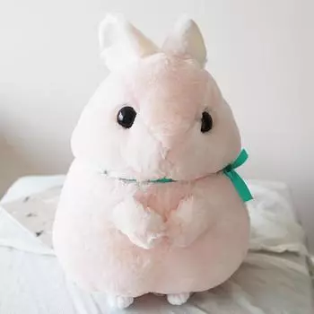 Корейский милый маленький белый кролик плюшевая игрушка кролик кукла кукла кукла подушка подарок на день рождения девушке дарит девушке 35Cm
