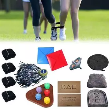 Корейский народный игровой набор Корейская традиционная игра Семейные игры для путешествий One Size