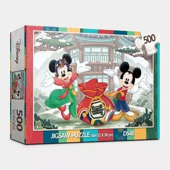 Корейский пазл Микки и Минни Lucky Bag Disney 500 деталей