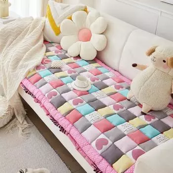 Корейский плюш ручной работы осень и зима Ins стиль паровая булочка подушка диванная подушка универсальная противоскользящая утолщенная подушка для эркера на все сезоны 40*40cm