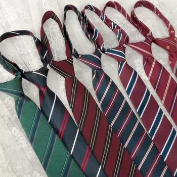 Корейский полосатый галстук в стиле колледжа jk