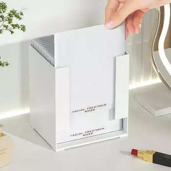 Корейский ящик для хранения рамэна, кухонная чашка для лапши быстрого приготовления, контейнеры для хранения салфеток, ящик для хранения масок для лица, многофункциональный настольный органайзер 17.5*14*20cm