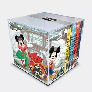 Корейский счастливый мешок Микки и Минни (Мини) Пазл Disney 108 деталей