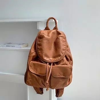 Корейский школьный рюкзак для отдыха, белые/коричневые школьные сумки для девочек-подростков, симпатичная женская сумка для книг