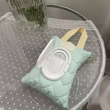 Корейский стиль Ins откидная крышка коробка для салфеток чехол для влажных салфеток автомобильный подвесной мешок держатель для бумаги съемный подвесной ящик для хранения салфеток синий