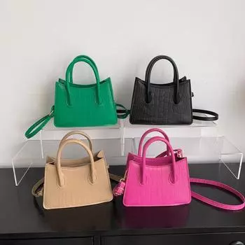 Корейский стиль модная сумка летняя новая стильная сумка женская модная простая сумка через плечо повседневная модная сумка через плечо