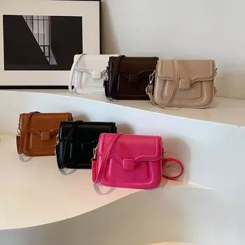 Корейский стиль модный дизайн женских сумок, маленькие квадратные сумки, летняя новая простая повседневная текстура модная сумка через плечо