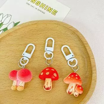 Корейский стиль мультфильм брелок брелок джунгли грибы амулеты личность девушки Style C