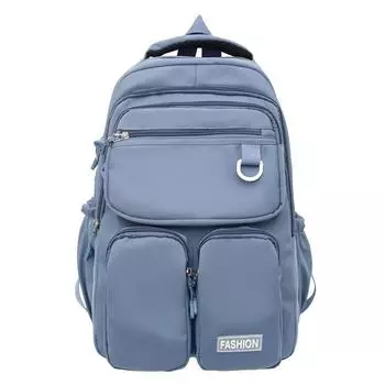 Корейский женский рюкзак для старшей школы, школьные сумки для девочек-подростков, много карманов, новый простой школьный рюкзак