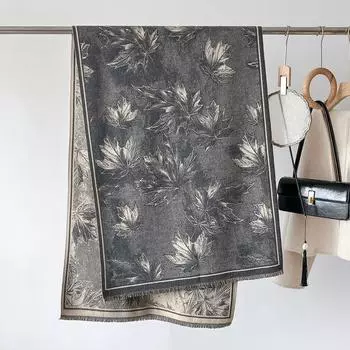 Корейский женский теплый платок, студенческий длинный шарф, ветрозащитные шарфы, имитация кашемира, накидка, осень-зима, ветрозащитный, толстый платок, обертывание 66X186cm