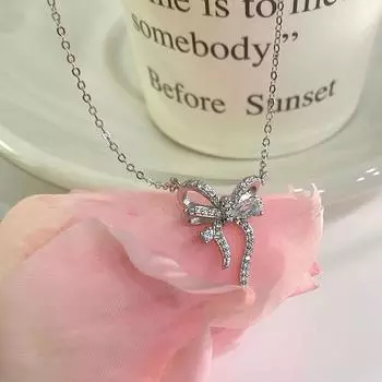 Корейское сладкое ожерелье Love для женщин, новый легкий роскошный браслет-цепочка на шею