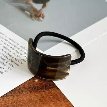 Корейское высококачественное текстурированное акриловое кольцо для волос, ретро высокоэластичная резинка для хвостика, веревка для волос, аксессуары для волос для женщин