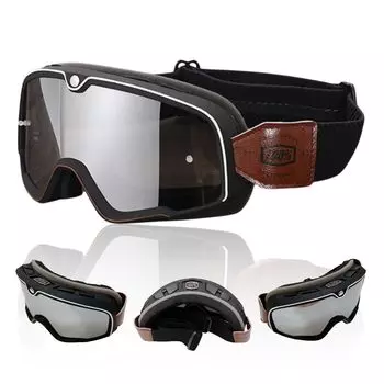 KOREWA Goggles, Lens, Motorcycle, Moped, Jet Offroad, Motorcycle Goggles, Airsoft Motocross, Racing, Skiing, Snowboarding,