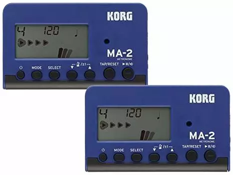 KORG Metronome Blue Black Set of 2 [Оптовая покупка] - MA-2 и MA-2-BLBK