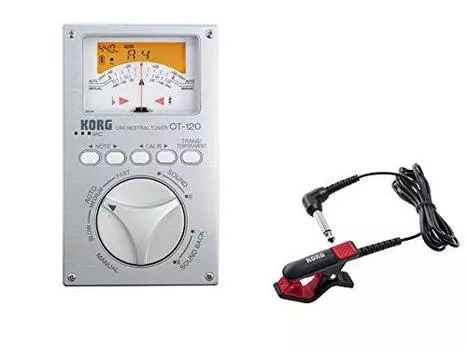 KORG Orchestra Tuner Комплект контактных микрофонов OT-120 + CM-300-BKRD