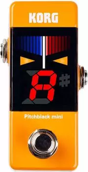 KORG Педаль-тюнер Pitchblack mini ИЛИ Orange ИЛИ Гитара/Бас PB-MINI оранжевый