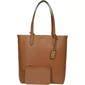 Коричневая двусторонняя сумка-тоут для женщин MICHAEL KORS на 230 чемоданов Eliza Ns