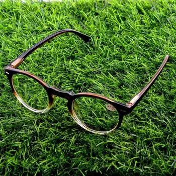 Коричневые классические модные круглые очки для чтения ручной работы с многослойным покрытием в стиле ретро +0,75 +1 +1,25 +1,5+1,75 +2 от +2,25 до +4 +0.75 коричневый