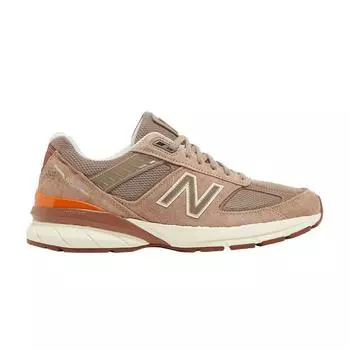 Коричневые мужские кроссовки New Balance Slow Steady Club x 990v5 производства США M990SC5 43