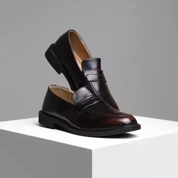 Коричневые пенни-лоферы с разрезом Pascologen MS2435-BR-MS2435-BR 250