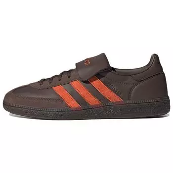 Коричневые унисекс кроссовки adidas SHUKYU x E-WAX x Handball Spezial Collegiate-Orange HP6694 47