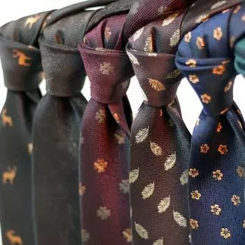 Коричневый галстук мужской, персонализированный ретро цветочный деловой профессиональный костюм 8 см в ширину версия ручной работы свадебный прилив
