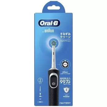 Коричневый Oral B Everywhere Clean Multi Action Oral-B чёрный