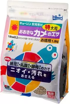Корм для больших черепах Net Farm Japan Kyorin Hikari, очень большой, набор из 2 штук, 1 кг