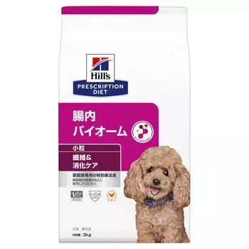Корм для собак Prescription Diet Hills Prescription Diet Dry Gut Biome Small Grain Chicken Care Dog Special Therapeutic Food 3 кг Клетчатка/Пищеварительная система