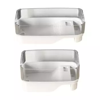 Кормушка для черепахи с нижним дренажем Лягушка-отшельник Многофункциональные зоны Террариум для разведения черепах Стартер для черепахового аквариума