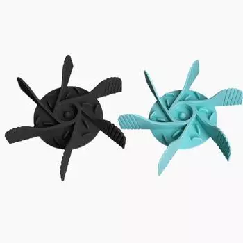 Кормушка для домашних животных с мощной присоской, миска с функцией медленного кормления, которая препятствует удушью, удобная и простая в очистке, увеличивает время приема пищи для собак