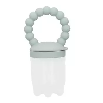 Кормушка для еды Соска-пустышка из пищевого силикона Съемная болезненная зудящая десна Облегчение детского питания с фруктами для