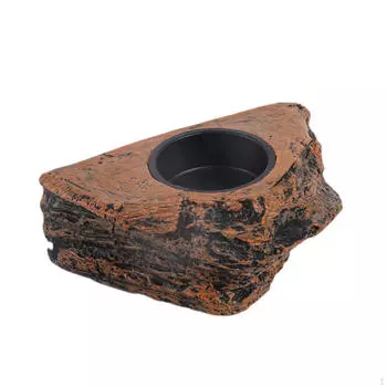 Кормушка для гекконов, миска для корма и воды для рептилий Single Bowl