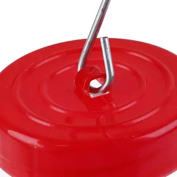 Кормушка для колибри в бутылке для сада на открытом воздухе из пластика для цветов и железного крючка