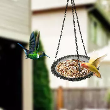 Кормушка для птиц для открытого сада розовый