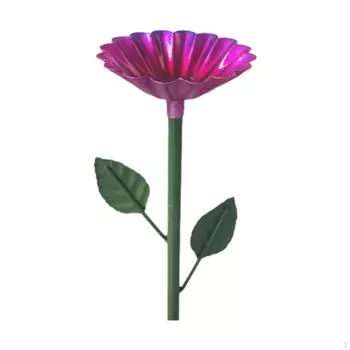 Кормушка для птиц из железа, простая установка, простая станция кормления, аксессуар для садового патио синий