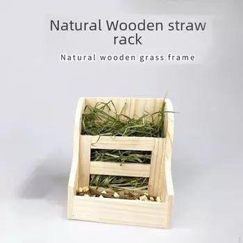 Кормушка для сена, держатель для мелких животных, аксессуар для клетки, дозатор корма, шиншилла Grass Holder