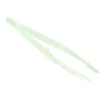 Кормушка для животных с длинной ручкой, зажим, щипцы для кормления черепах, прямой пинцет, пинцет для кормления рептилий белый