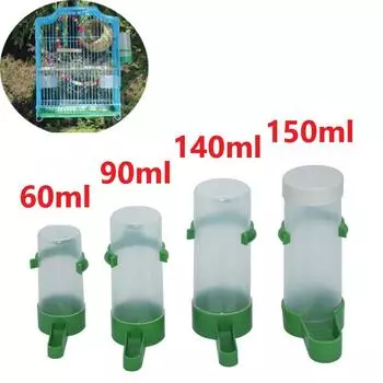 Кормушки для птиц Поилка Поилка с зажимом для кормушек для птиц Клетки для попугаев Диспенсеры для воды Бутылки Поилки Товары для домашних птиц