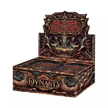 Коробка бустеров Flesh and Blood Dynasty TCG (24 шт.)
