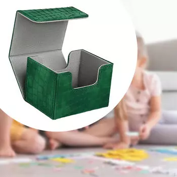 Коробка для 210 игральных карт, Storage Solution Trading Cards зелёный